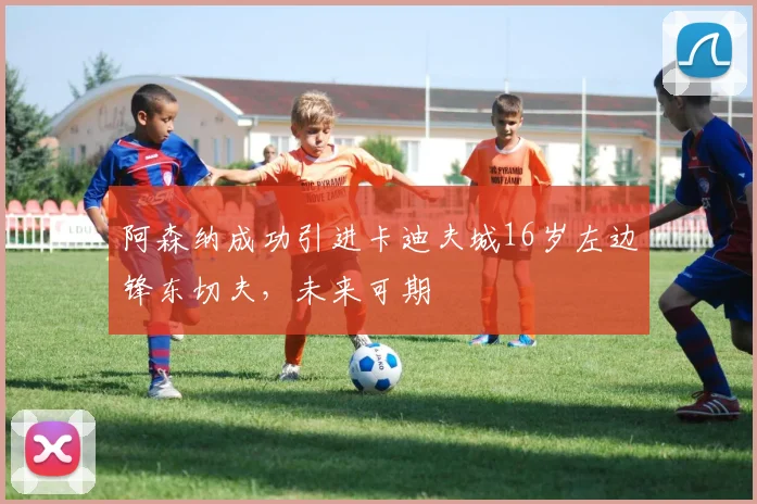 阿森纳成功引进卡迪夫城16岁左边锋东切夫，未来可期